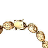 14K Gold Diamond Link Necklace