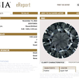 14K Yellow Gold Diamond Solitaire Pendant