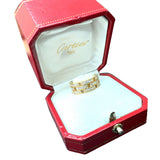 18K Yellow Gold Diamond Maillon Panthere Band