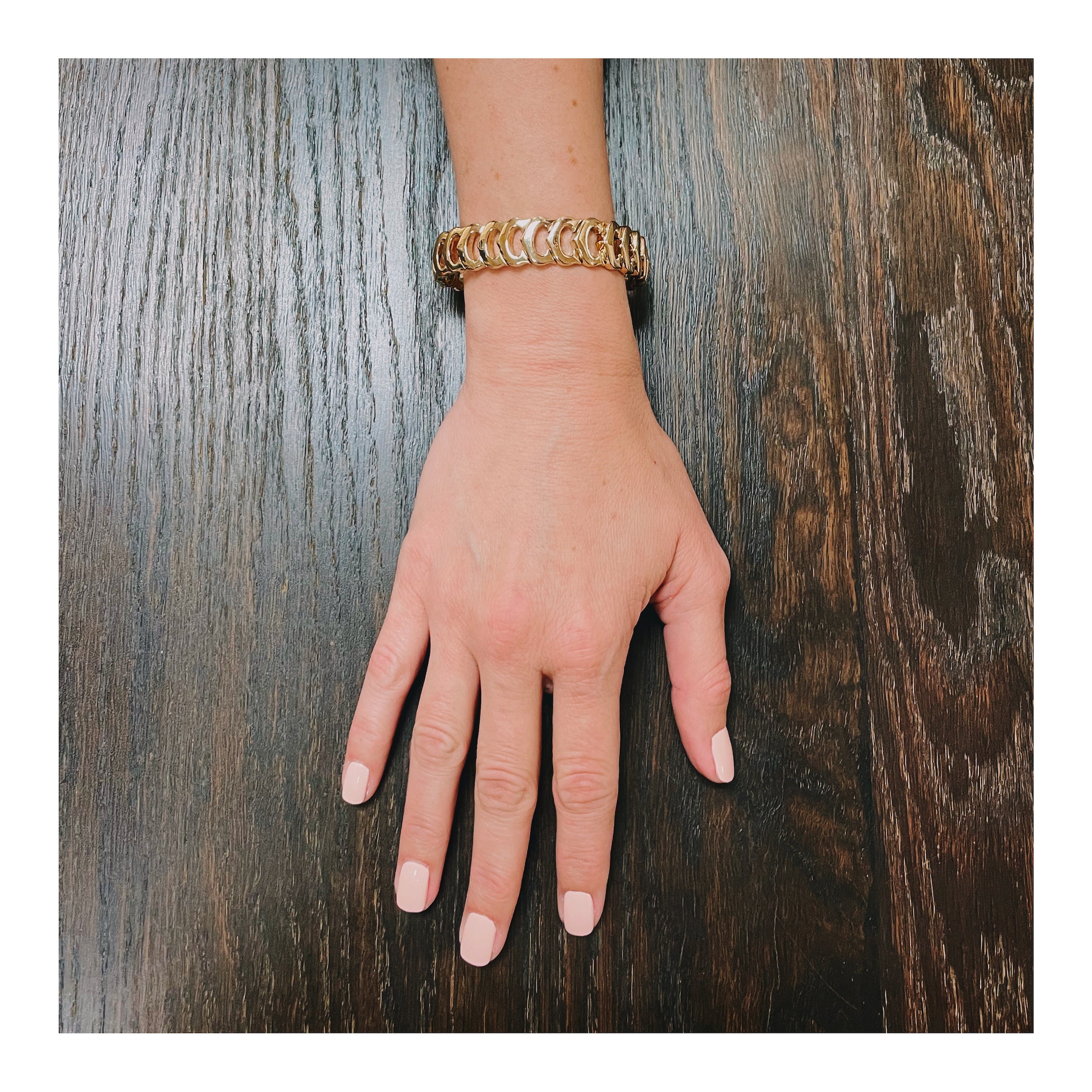 18K Yellow Gold Link Bracelet by Cartier