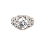 3.00 Carat Diamond Engagement Platinum Ring