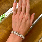 Art Deco Diamond Platinum Bracelet, circa 1920s