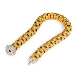 Diamond 18k Yellow Gold Bracelet by Roberto Coin
