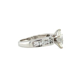 Diamond Engagement Ring in 14k White Gold