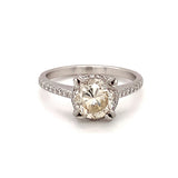 Diamond Engagement Ring in Platinum