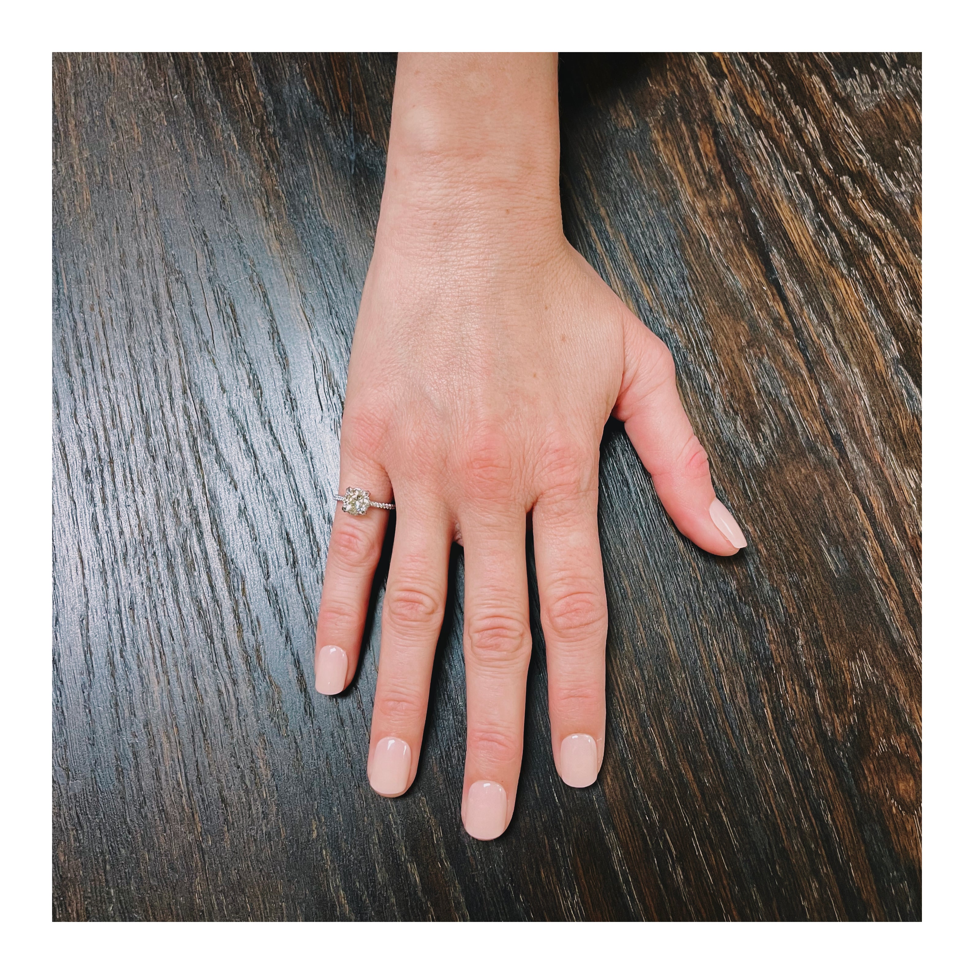 Diamond Engagement Ring in Platinum