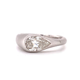 Diamond Engagement Ring in Platinum, circa 1980s