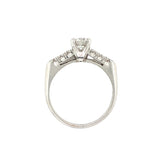 Diamond Solitaire Platinum Engagement Ring