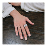 Diamond Solitaire Platinum Ring, circa 1960s