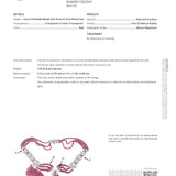 Diamond and Ruby Bead Tassle Necklace by Tiffany & Co.