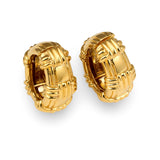 Huggie 18k Yellow Gold Earrings by David Webb, circa 1970s
