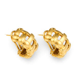 18k Yellow Gold Hoop Earrings by Tiffany & Co., circa 2002