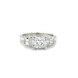 GIA Certified 1.02 Carat Diamond Platinum Engagement Ring