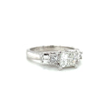 GIA Certified 1.02 Carat Diamond Platinum Engagement Ring