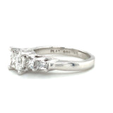 GIA Certified 1.02 Carat Diamond Platinum Engagement Ring