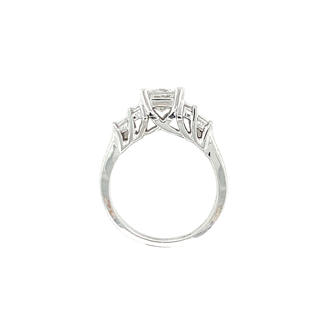 GIA Certified 1.02 Carat Diamond Platinum Engagement Ring