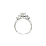 GIA Certified 1.02 Carat Diamond Platinum Engagement Ring