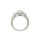 GIA Certified 1.03 Carat Diamond Platinum Engagement Ring by Tiffany & Co.