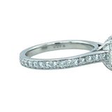 GIA Certified 1.81 Carat Diamond Platinum Engagement Ring