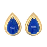 Lapis Lazuli 18K Yellow Gold Earrings