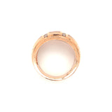 Mabe Pearl and Diamond 14K Rose Gold Ring