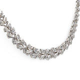 Mid-Century Diamond Platinum Necklace