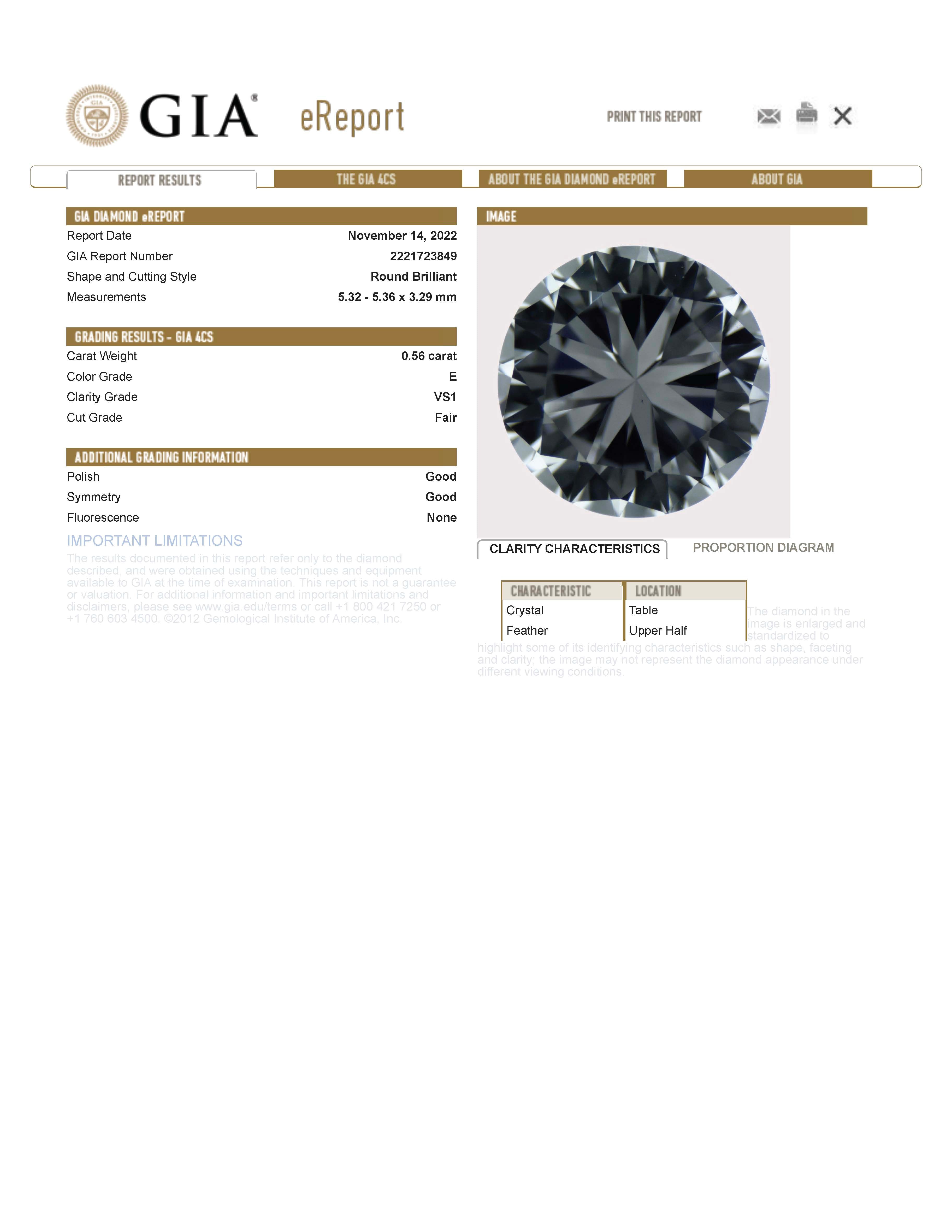 Platinum Diamond Stud Earrings