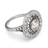Art Deco Platinum Diamond Ring