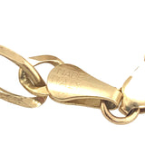 Retro Ruby and Diamond Yellow Gold Butterfly Pendant / Necklace