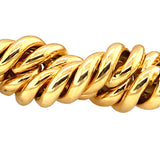 Rope Twist 18K Yellow Gold Necklace