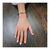 South Sea Pearl and Diamond 18k Yellow Gold Bangle, circa 1970s