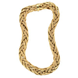 Woven Link 18K Yellow Gold Necklace